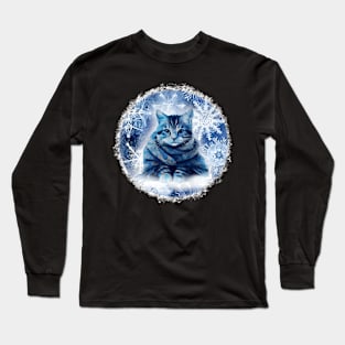 Winter Kitten Long Sleeve T-Shirt